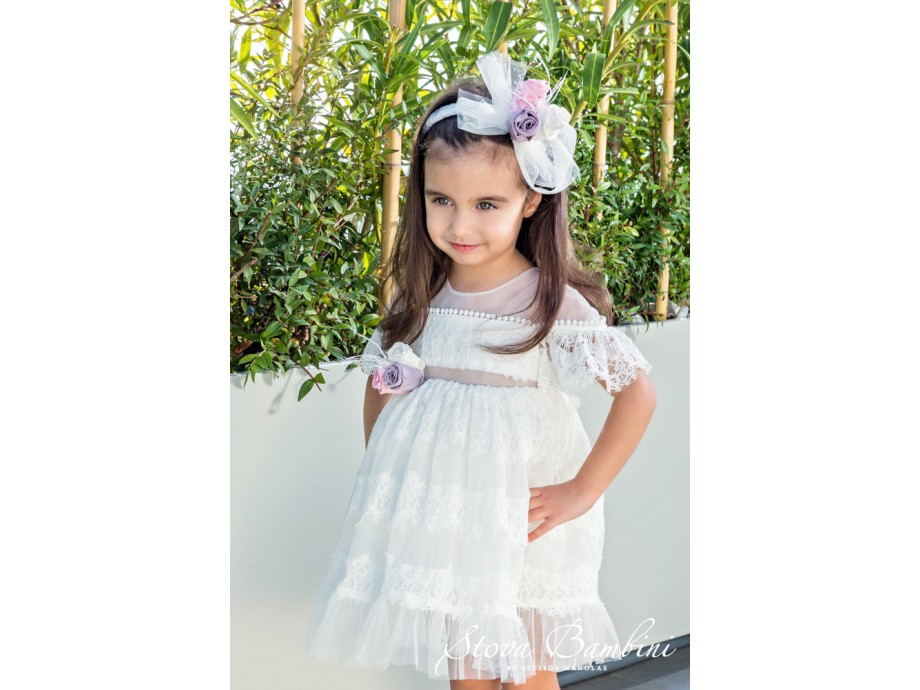  Βαπτιστικό Φόρεμα G05 Stova Bambini SS2020