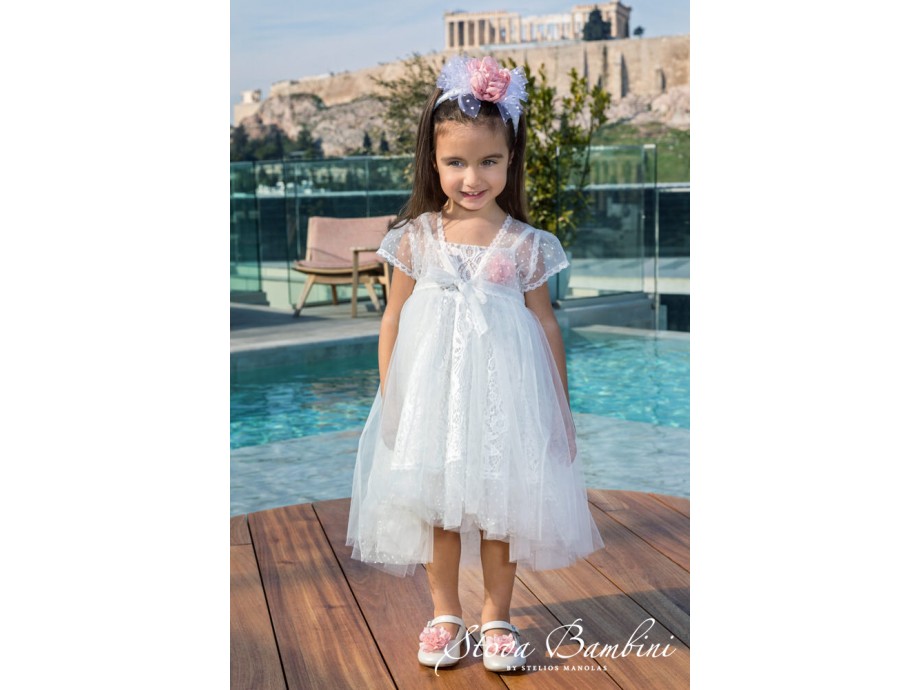  Βαπτιστικό Φόρεμα G08 Stova Bambini SS2020