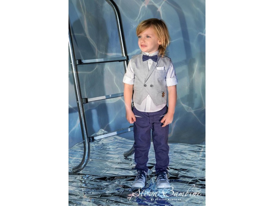 Βαπτιστικό κοστούμι Stova Bambini ss21 β3